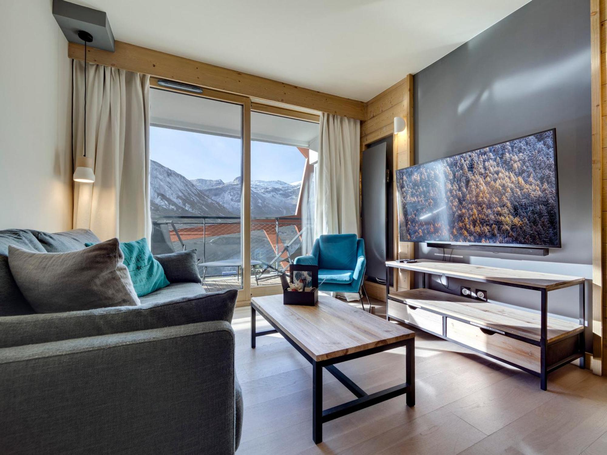 Appartement Moderne Au Coeur De Tignes, 2 Chambres, Balcon, Wifi, Linge Fourni - Fr-1-641-3 Exterior photo